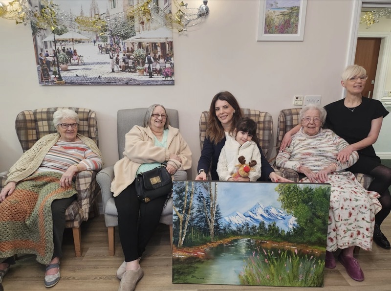 Other image for Art donation welcomed at care home